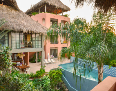 5 bedroom villa located in Sayulita with a modern tropical vibe